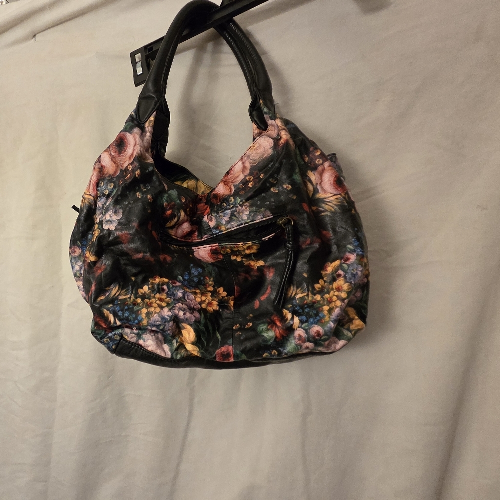 Bueno Vintage Handbag Large Floral Deign Excellent Condition